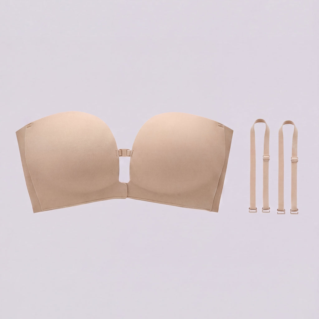 Strapless Front Closure Bra